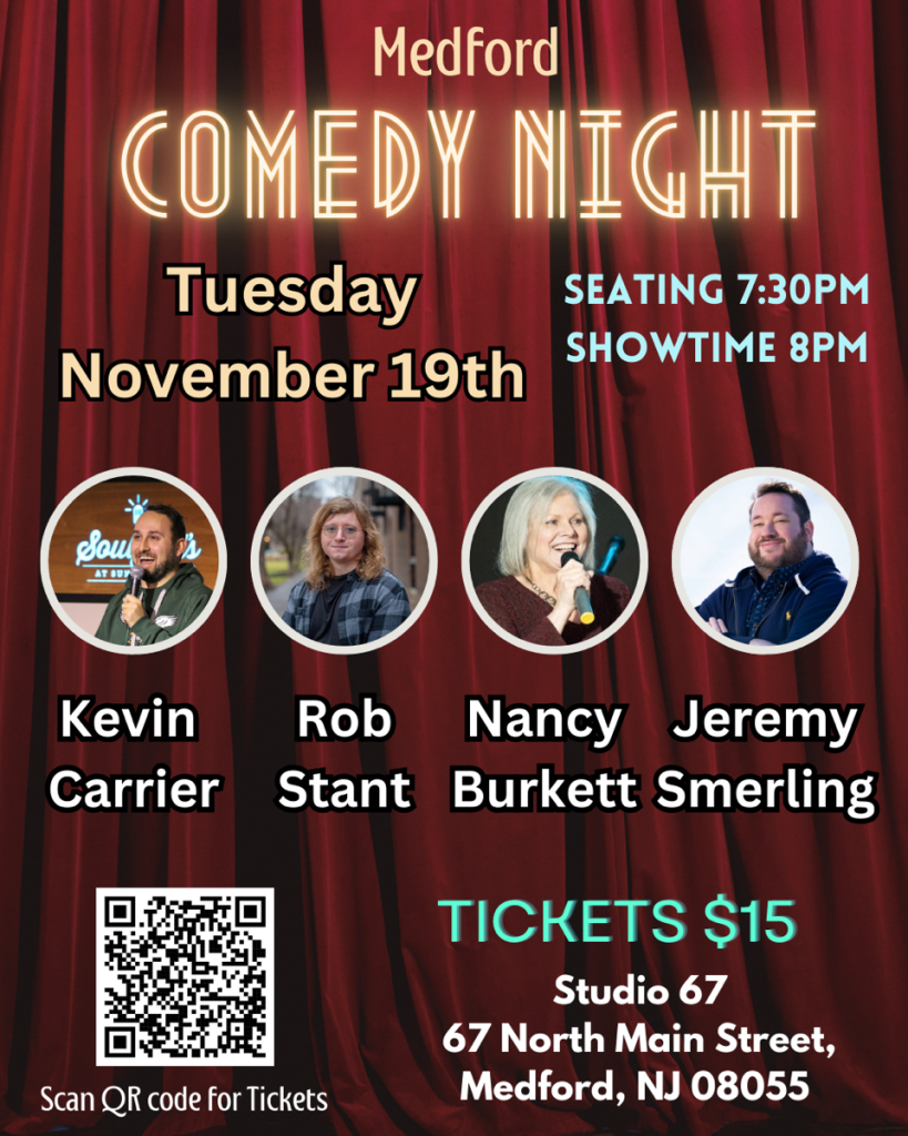 comedy show flyer